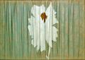 1965 Fiore bianco e oro